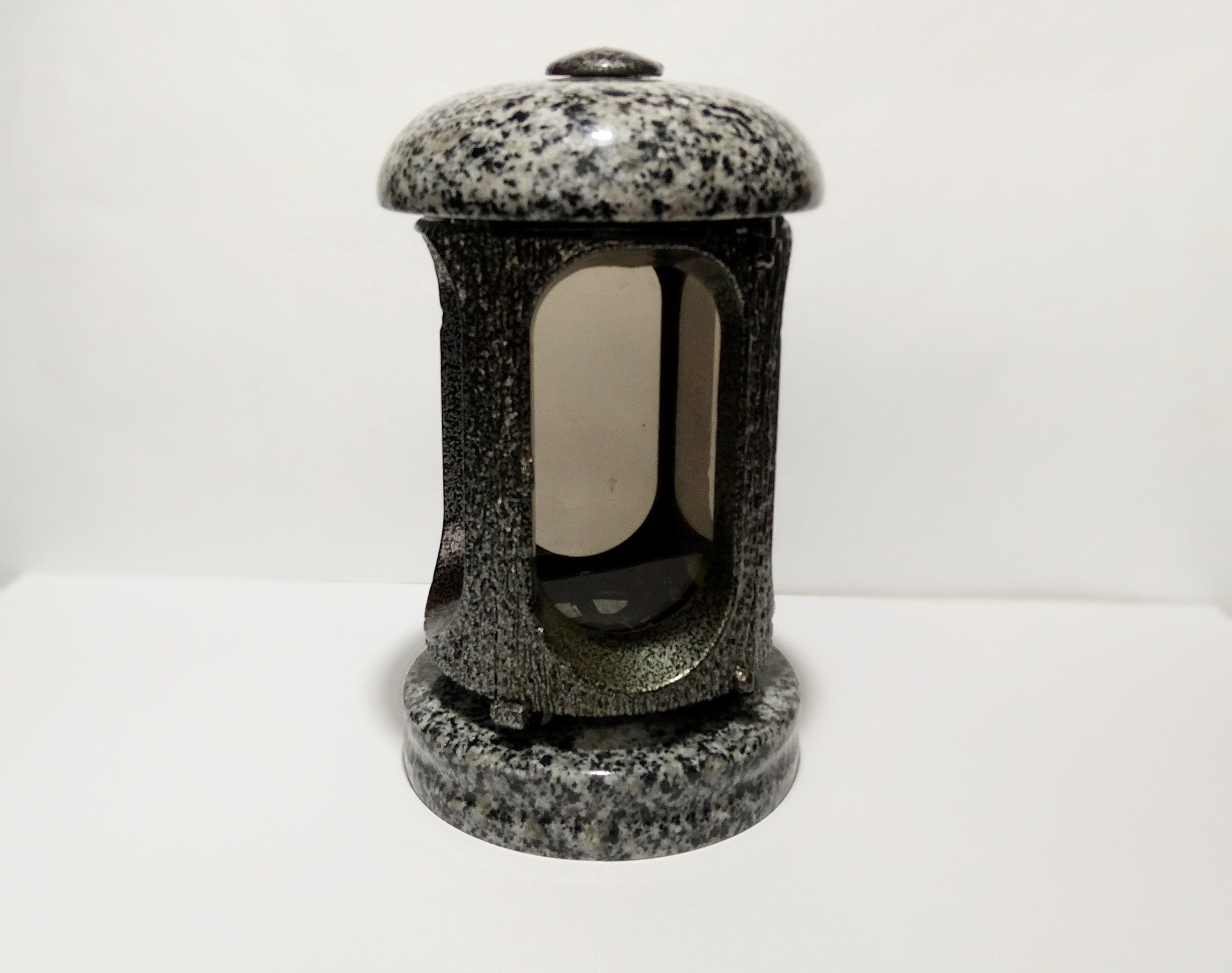 Tombstone Decor Granite Candle Holder to Sit Beside Headstones | Etsy