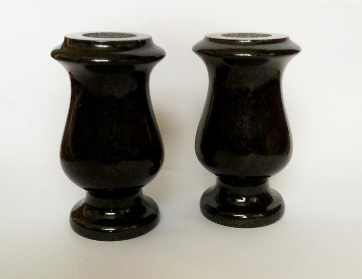 Cemetery Vase Black Memorial Vase Grave Decoration Cemetery Etsy