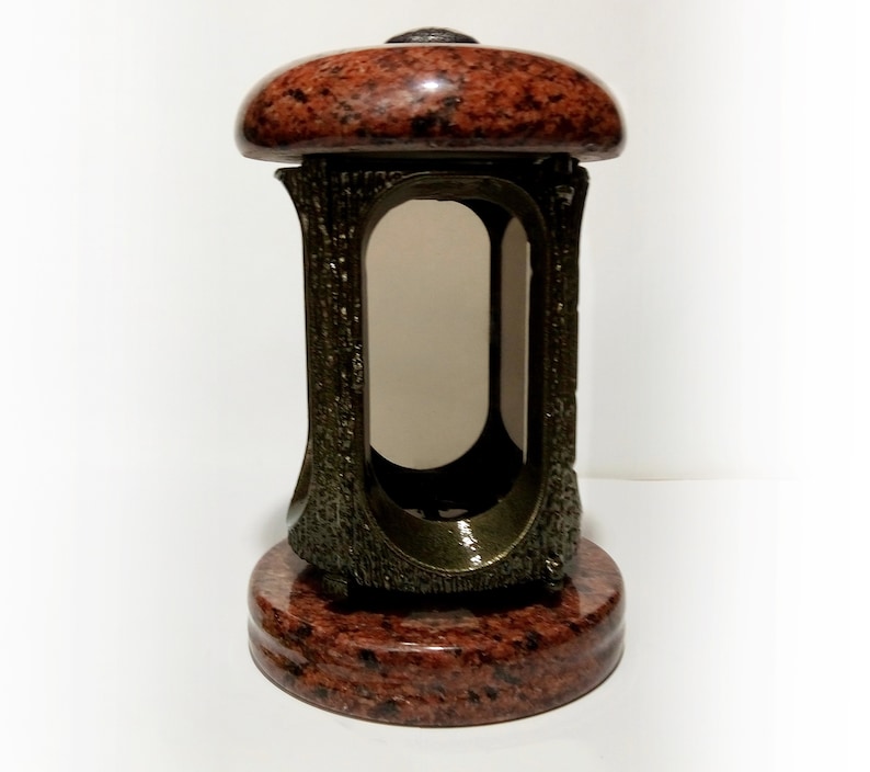 Memorial Candle Holder to Sit Beside the Headstones Tombstone Etsy