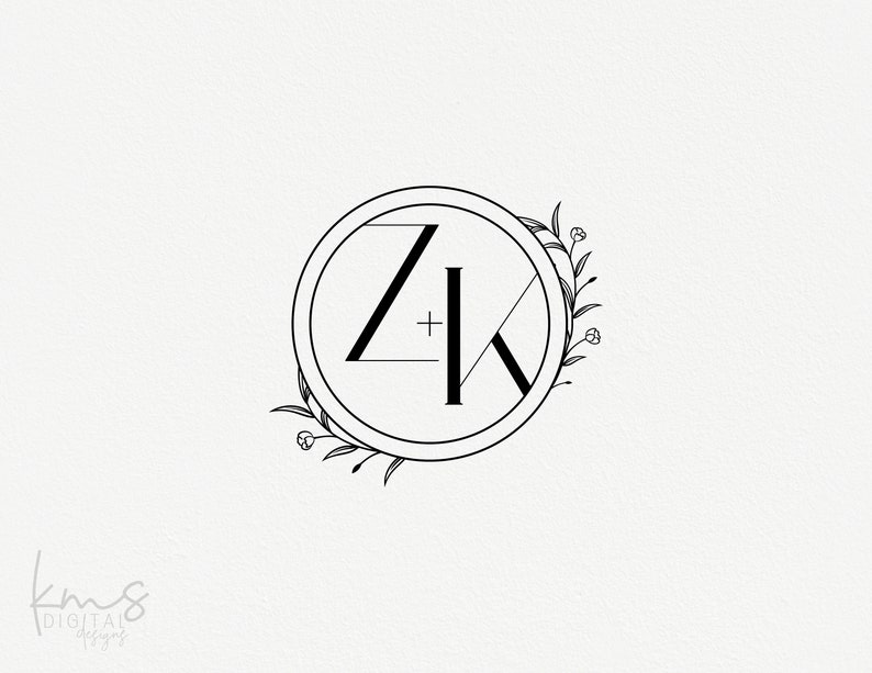Transparent Logo Wedding Initials Digital Wedding Logo Wedding Monogram Custom Wedding Logo Watermark Logo Digital Logo GOBO