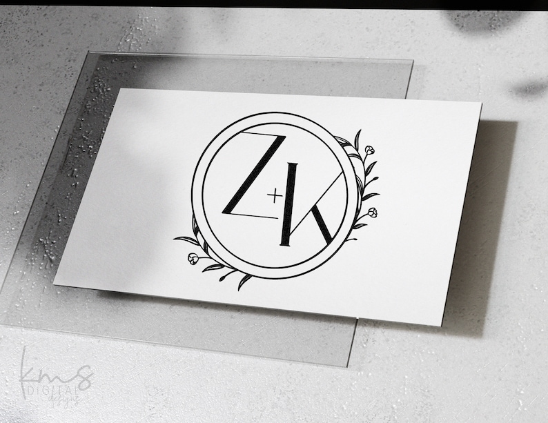 Transparent Logo Wedding Initials Digital Wedding Logo Wedding Monogram Custom Wedding Logo Watermark Logo Digital Logo GOBO