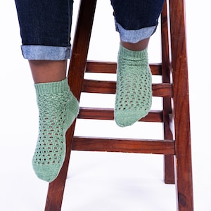 Dambisa Socks Knitting Pattern - Summer Socks Pattern