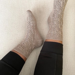 Motheo Socks Knitting Pattern - Instant PDF Download