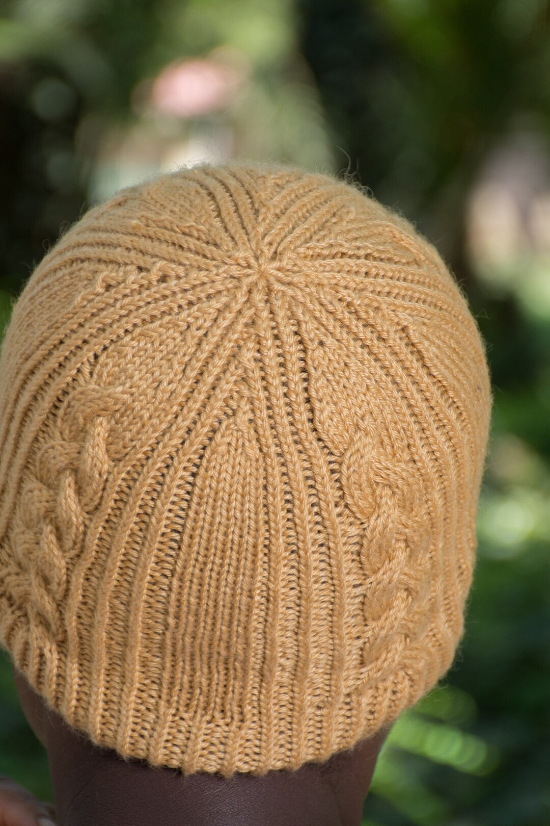 Knitting Pattern Cabled Hat Knitting Pattern Bongi Beanie Instant PDF ...