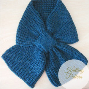 Men&#39;s Scarf KNITTING PATTERN PDF Reversible Men&#39;s Keyhole Scarf - Men&#39;s Neckwrap