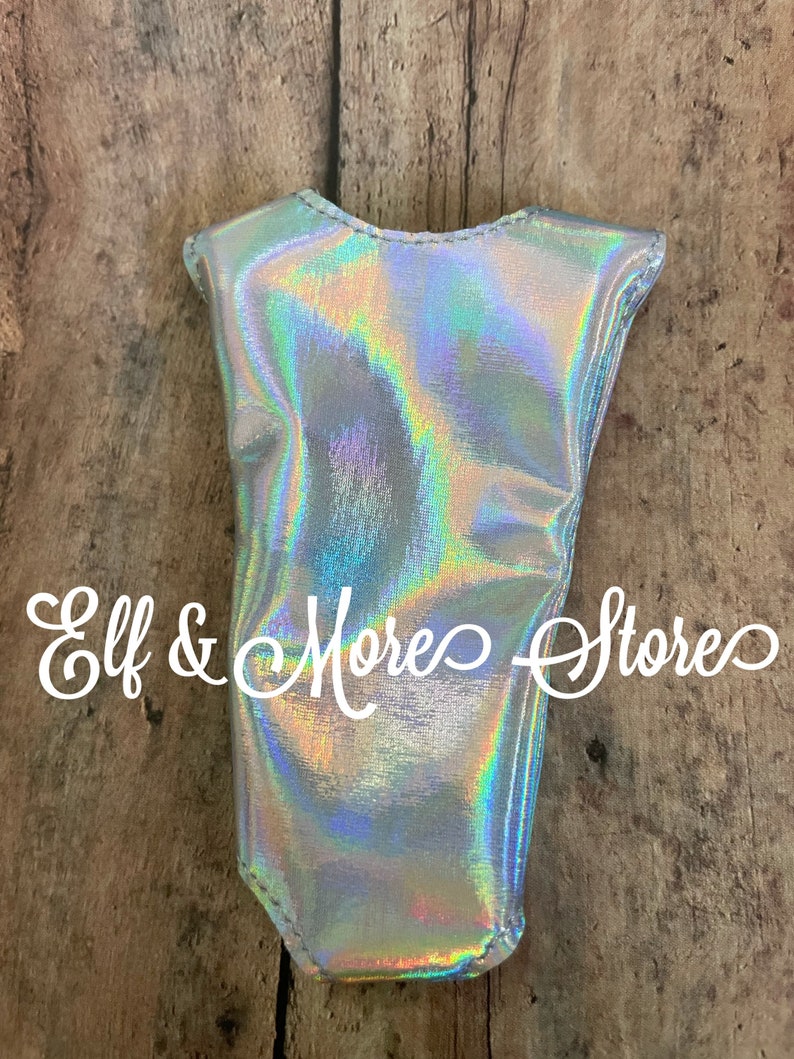 Custom Christmas Elf One Piece Swim Suit Gymnastics Leotard Clothing Photo Prop image 3