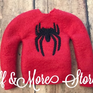 Custom Christmas Elf Spider Sweater Shirt Clothing Photo Prop