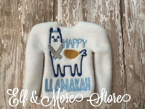 Hanukkah llama sweater hotsell