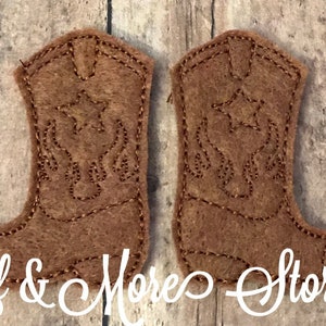 Custom Christmas Elf Cowboy Boots Photo Prop