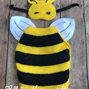 Custom Christmas Elf Bumble Bee Costume Photo Prop Clothes