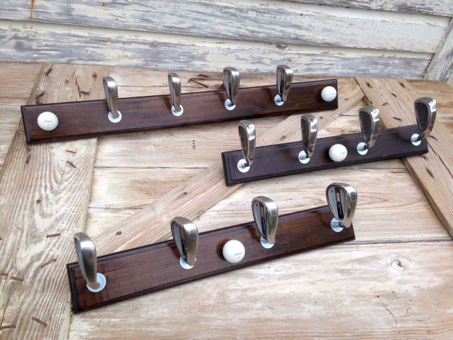 Vintage Golf Club Hat Rack Coat Rack Clothing Rack Etsy