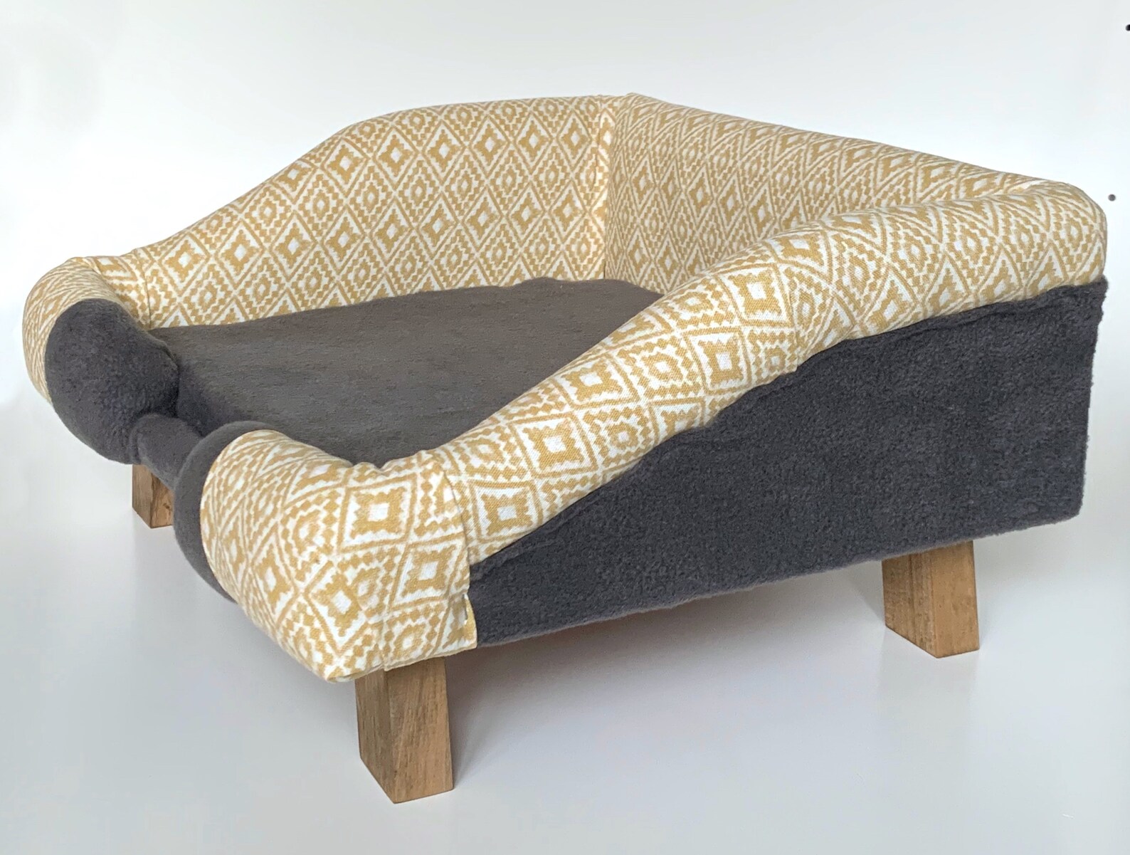 Geometric Pattern Cat Bed / cat sofa / pet sofa / cat couch Etsy