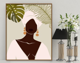 Afro Wall Art Etsy