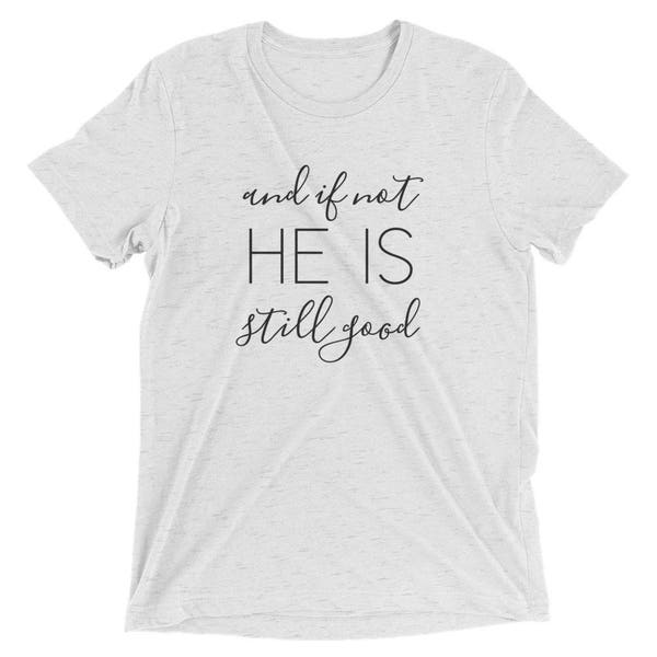 Und wenn nicht, ist er immer noch brav T-Shirt: Christian Tri-Blend Tee