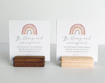 Rainbow Encouragement Cards, Mothers day gift, Scripture Cards, Encouragement gift, Gift for friend, Scripture prints, Graduation gift