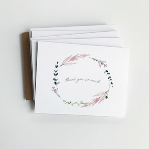 Heel erg bedankt Notitiekaarten, Bedankkaarten, Bedankt briefpapier, Notitiekaarten, Geschenken voor haar, Mama cadeau