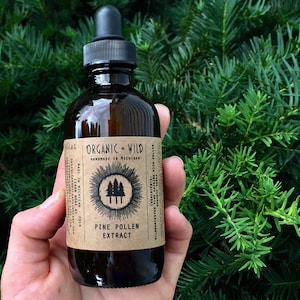 PREORDER XL Pine Pollen Tincture / Extract - Organic