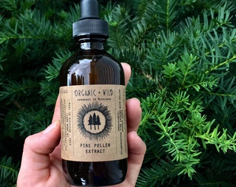 Pine Pollen Tincture / Extract - Organic