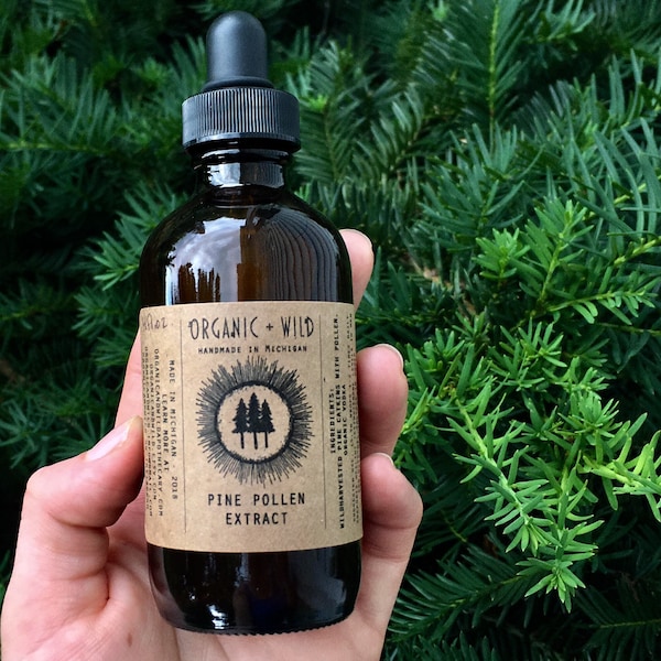 Pine Pollen Tincture / Extract - Organic