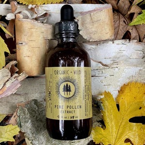PREORDER Pine Pollen Tincture / Extract - Organic