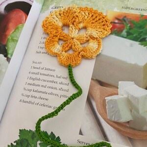 Crochet bookmark, crochet pansy bookmark, flower pansy bookmark, lace  bookmark, book mark lace , pansy, crochet flower, crochet pansy, Gift