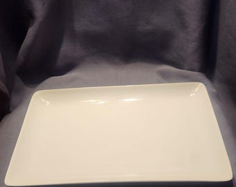 Rektangulär serveringsbricka i modern stil - Vit - Threshold New