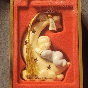 Babys First Christmas Ornament 2002 - Etsy Canada