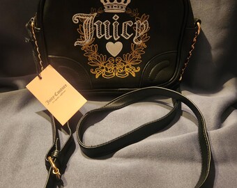 Juicy Couture Heritage Collection Black Crossbody Bag