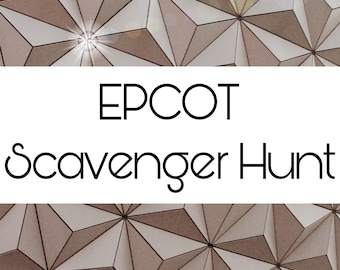 EPCOT Scavenger Hunt