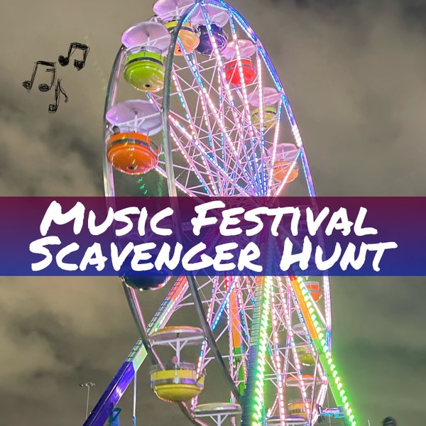 General Music Festival Scavenger Hunt