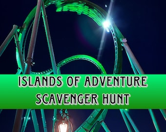Islands of Adventure Scavenger Hunt