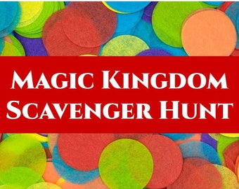 WDW MK Scavenger Hunt!