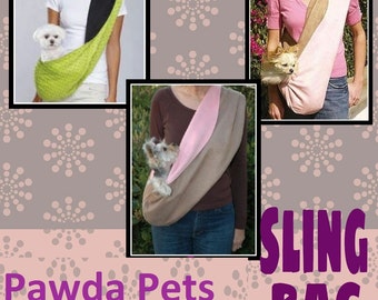 Dog sling bag, carrier sling, pet carry sling bag