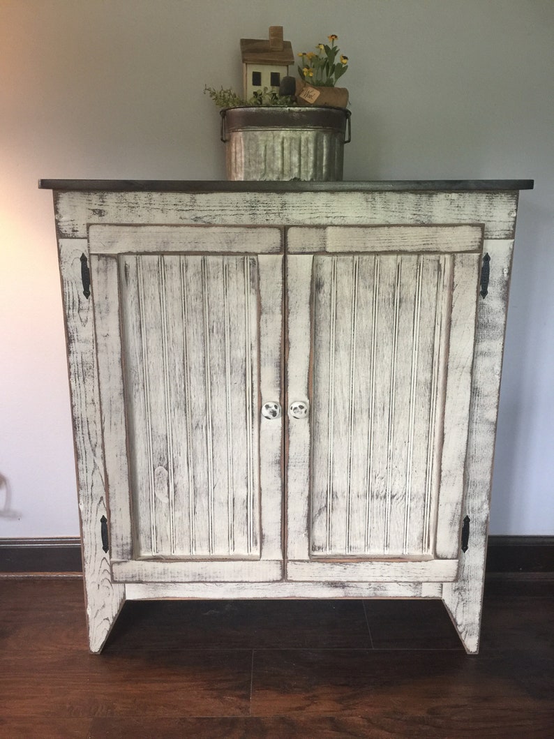 Farmhouse Storage Cabinet Pie Vanity Image 0