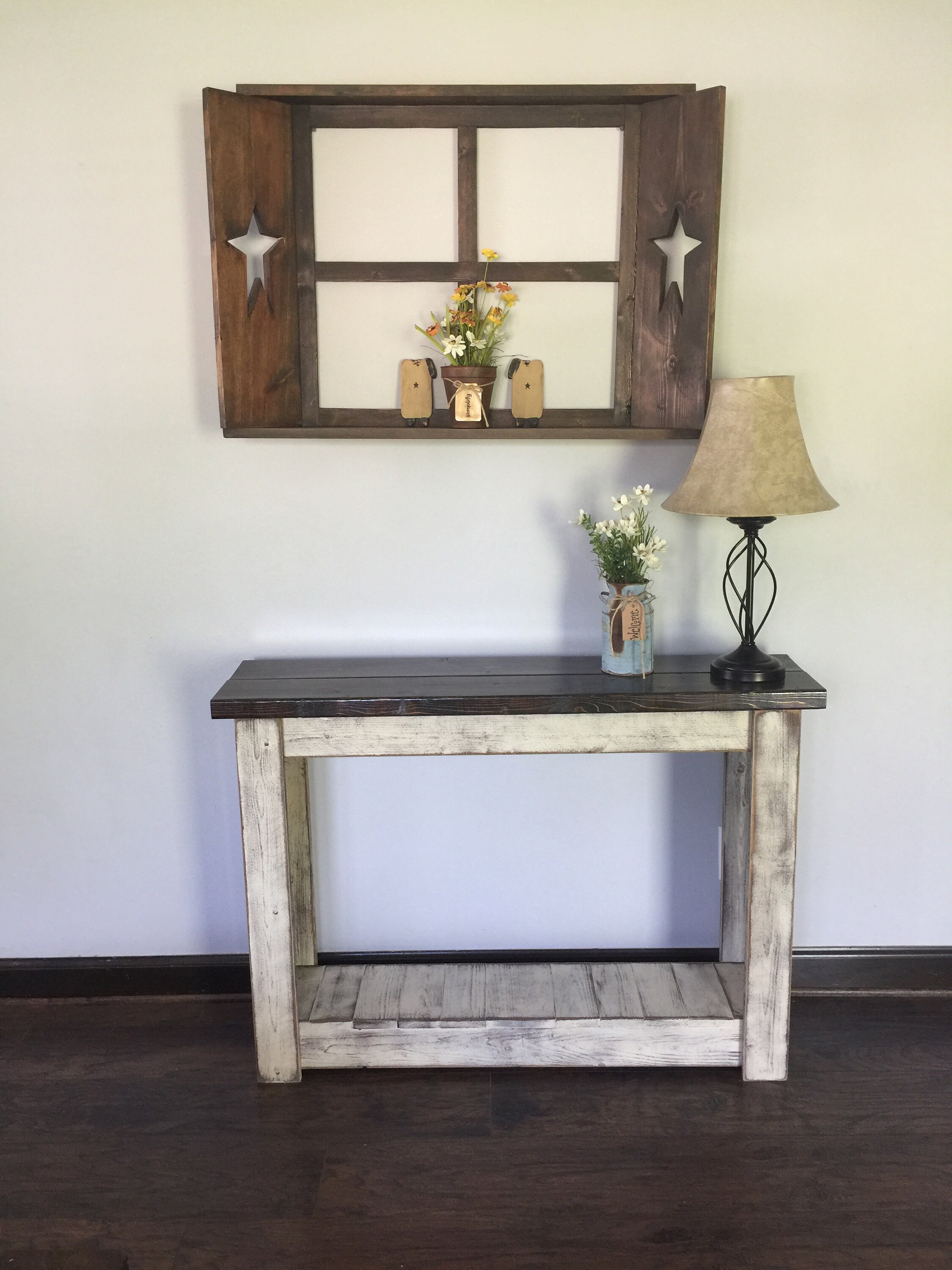 Entryway Table Farmhouse Table Hallway Table Sofa Table Etsy