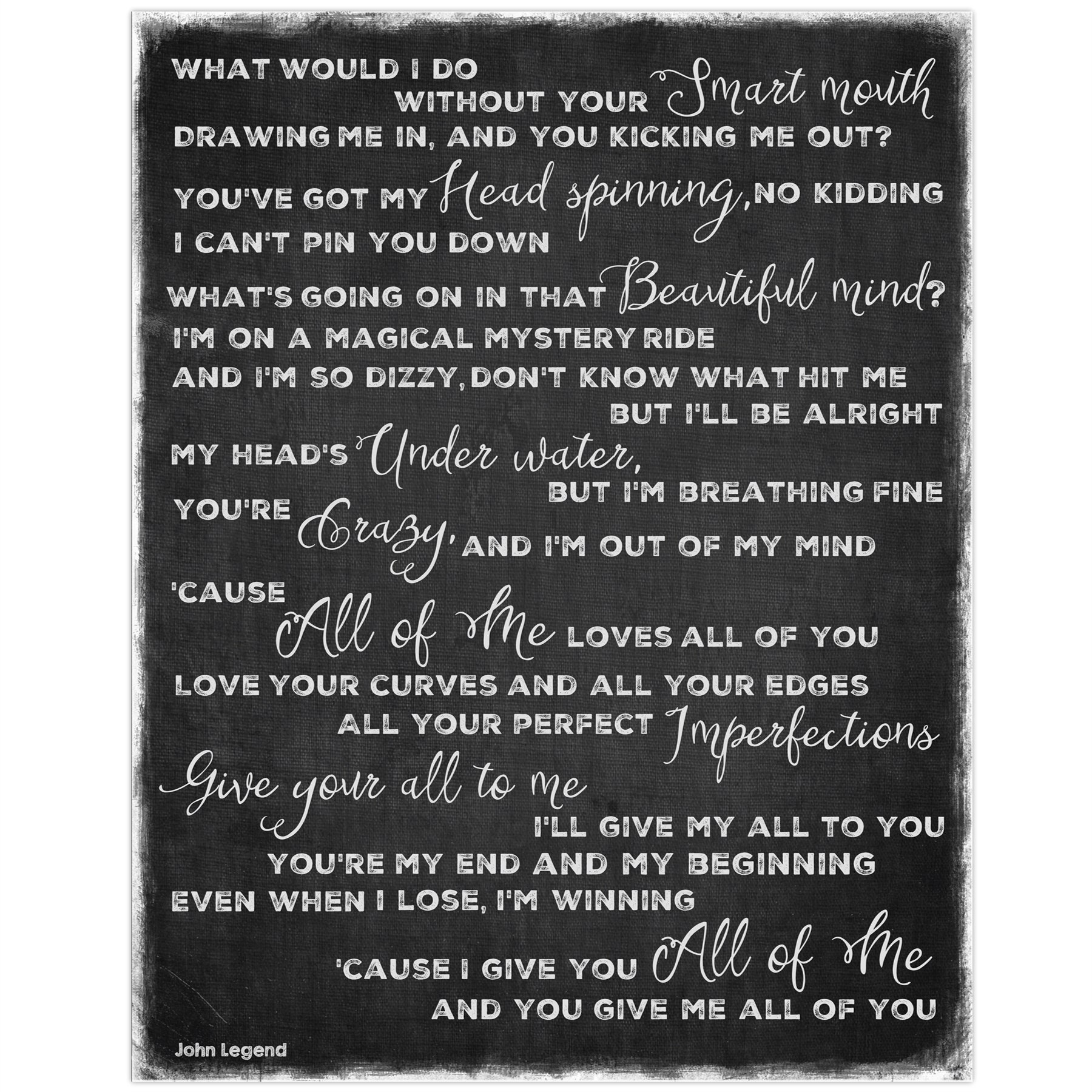all me of me lyrics