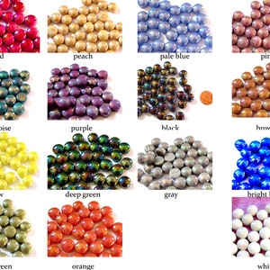 Mosaic Tiles 11-14 mm Flat Back Glass Marbles,Vase Fillers Small 50 Mini Opaque Black Glass Gems