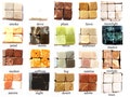 45 Thick Traditional Marble Stone Square Mosaic Tiles (10 mm)