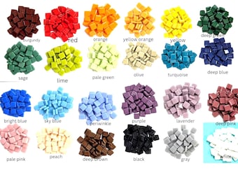 75 Square Glass Ottoman Mosaic Tiles (12 mm)