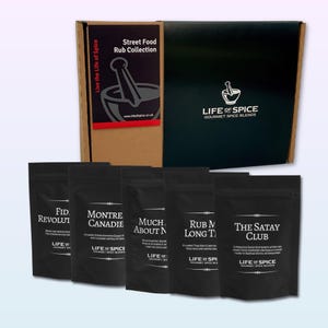 Street Food Spice Rub Collection: Global Flavors Gift Set image 1