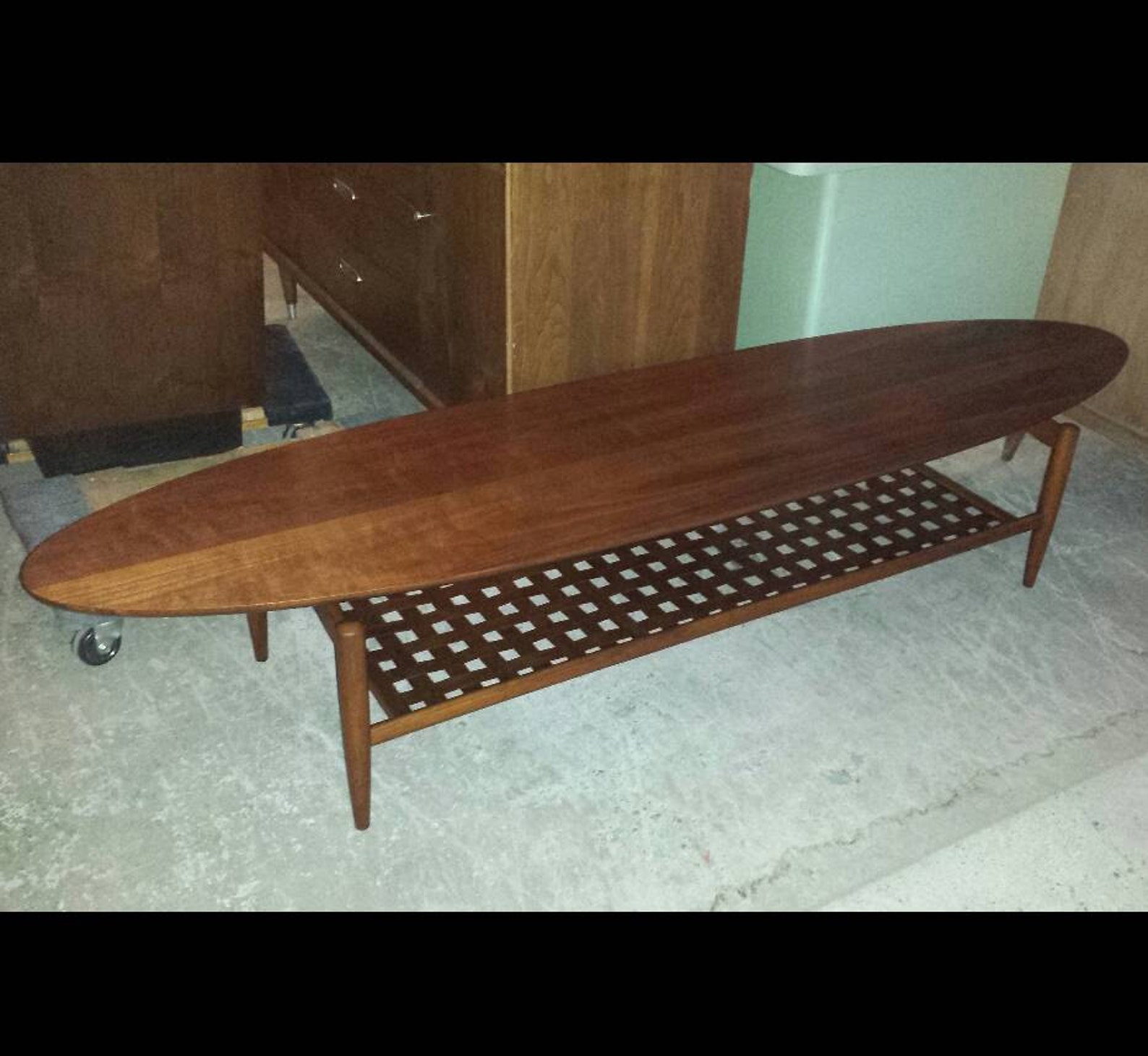 Surfboard Coffee Table by Lane Etsy