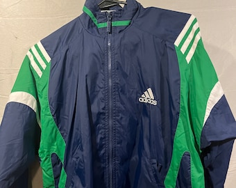Haut de survêtement Adidas vintage 1/4 zip femme L