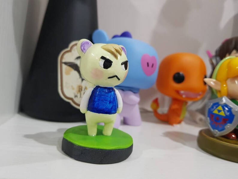 ANIMAL CROSSING amiibo style Marshal figure debout Etsy