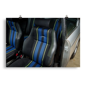 BMW Alpina Seat Poster