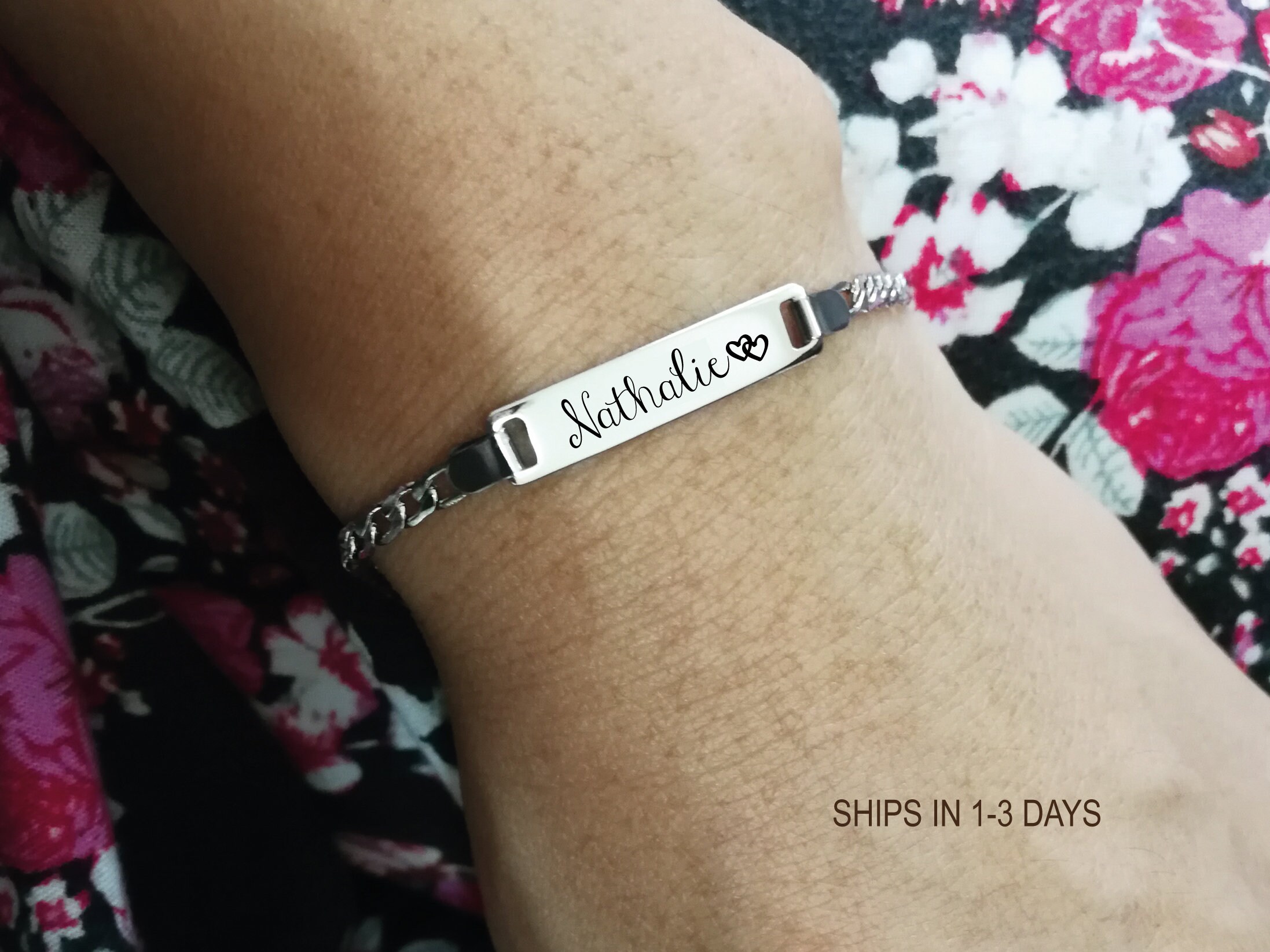 Delicate Monogram Bracelet