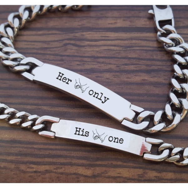 His and Hers Bracelets Etsy — free download