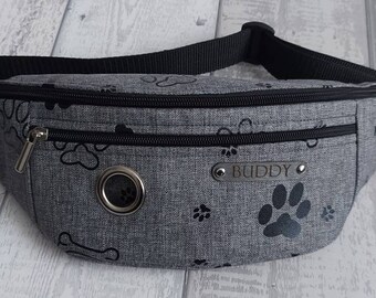 dog walk fanny pack