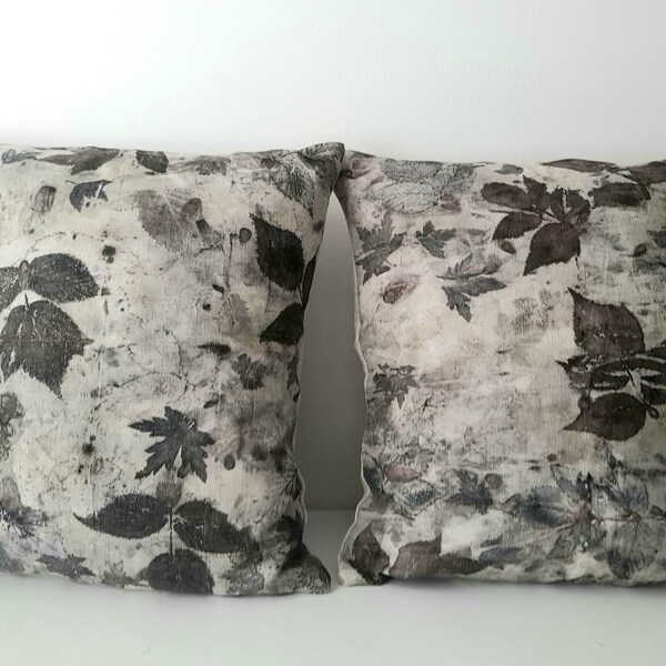 Hand Dyed Pillow Etsy