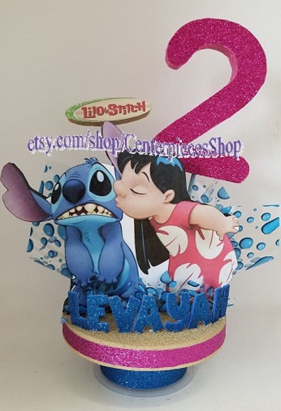 Cake Design Patisserie Lilo Et Stitch Cake Topper Personnalise Gateau D Anniversaire Piece Maitresse Maison Cdnorteimagen Cl