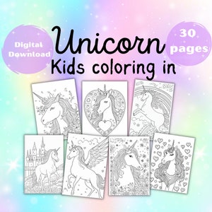 Unicorn coloring, girls coloring pages, Unicorn printables, activities for kids, Unicorn printables, Unicorn party, Unicorn Party Birthday